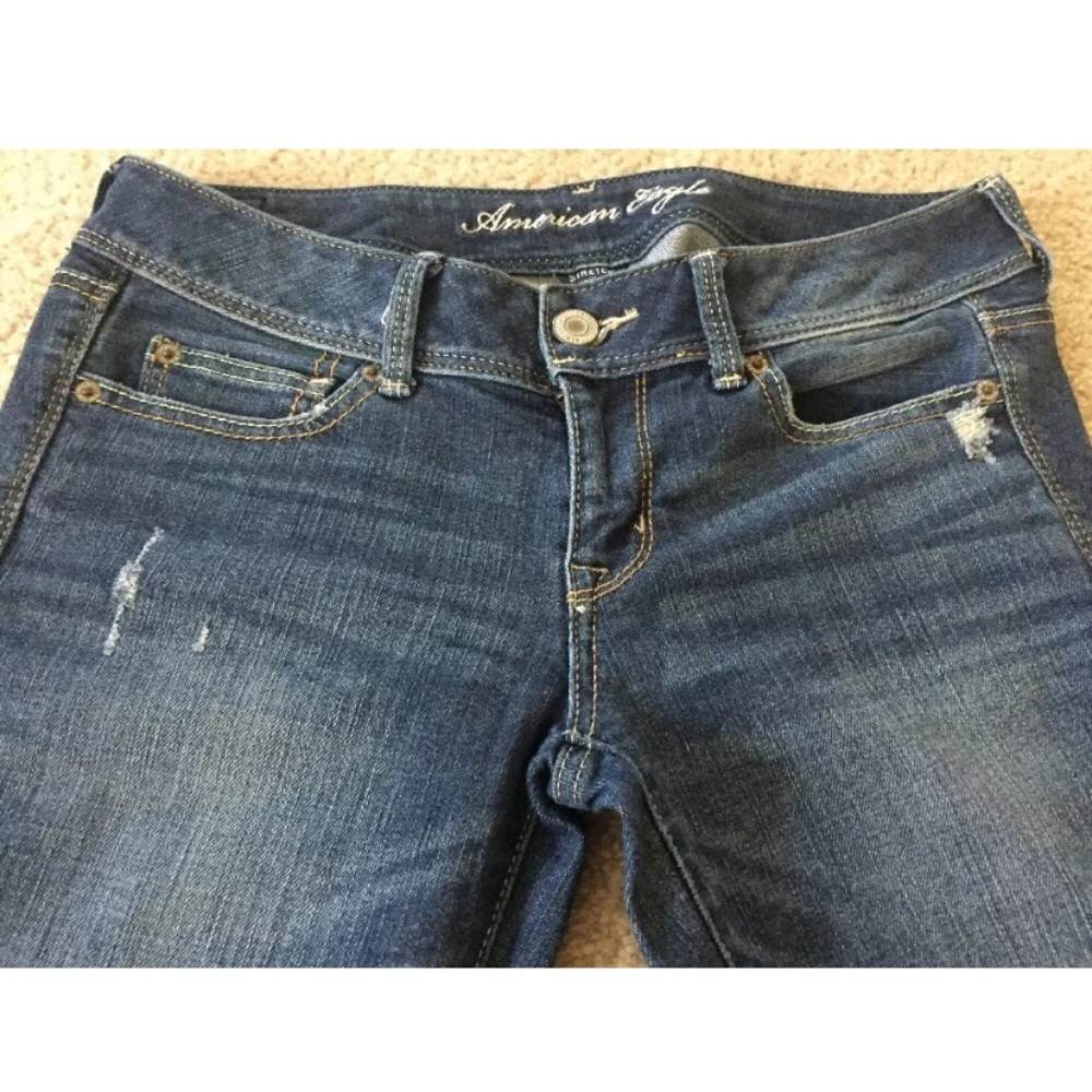 American Eagle Stretch Slim Boot Women's 8 Jeans - Picture 3 of 8